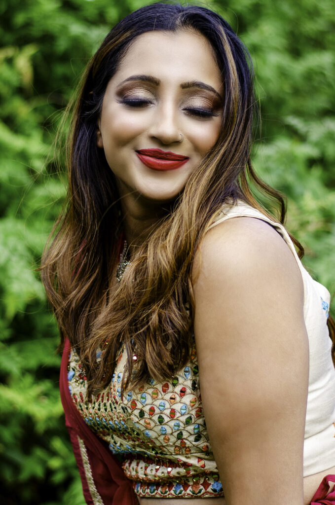 Asian wedding makeup