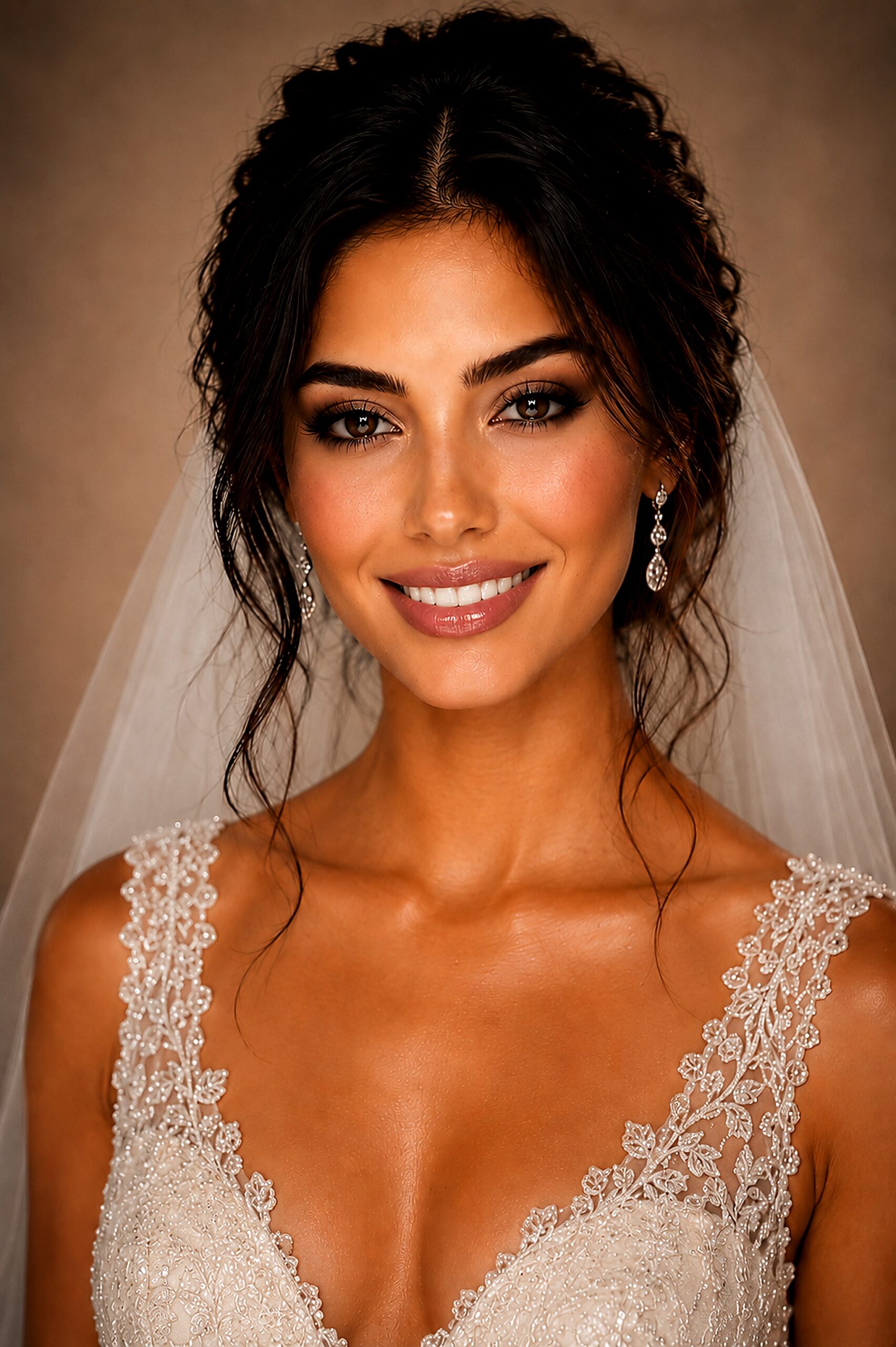 Flawless bridal makeup look by MZ Makeup artist in Bedfordshire
