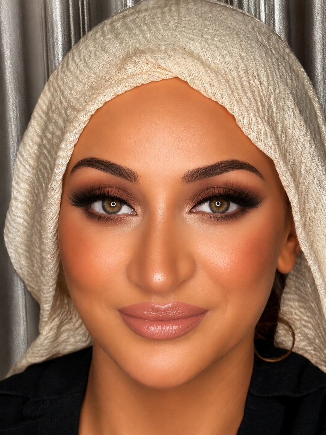 Soft glam bridal makeup by MZ Makeup Artist — mobile wedding service across Bedfordshire
