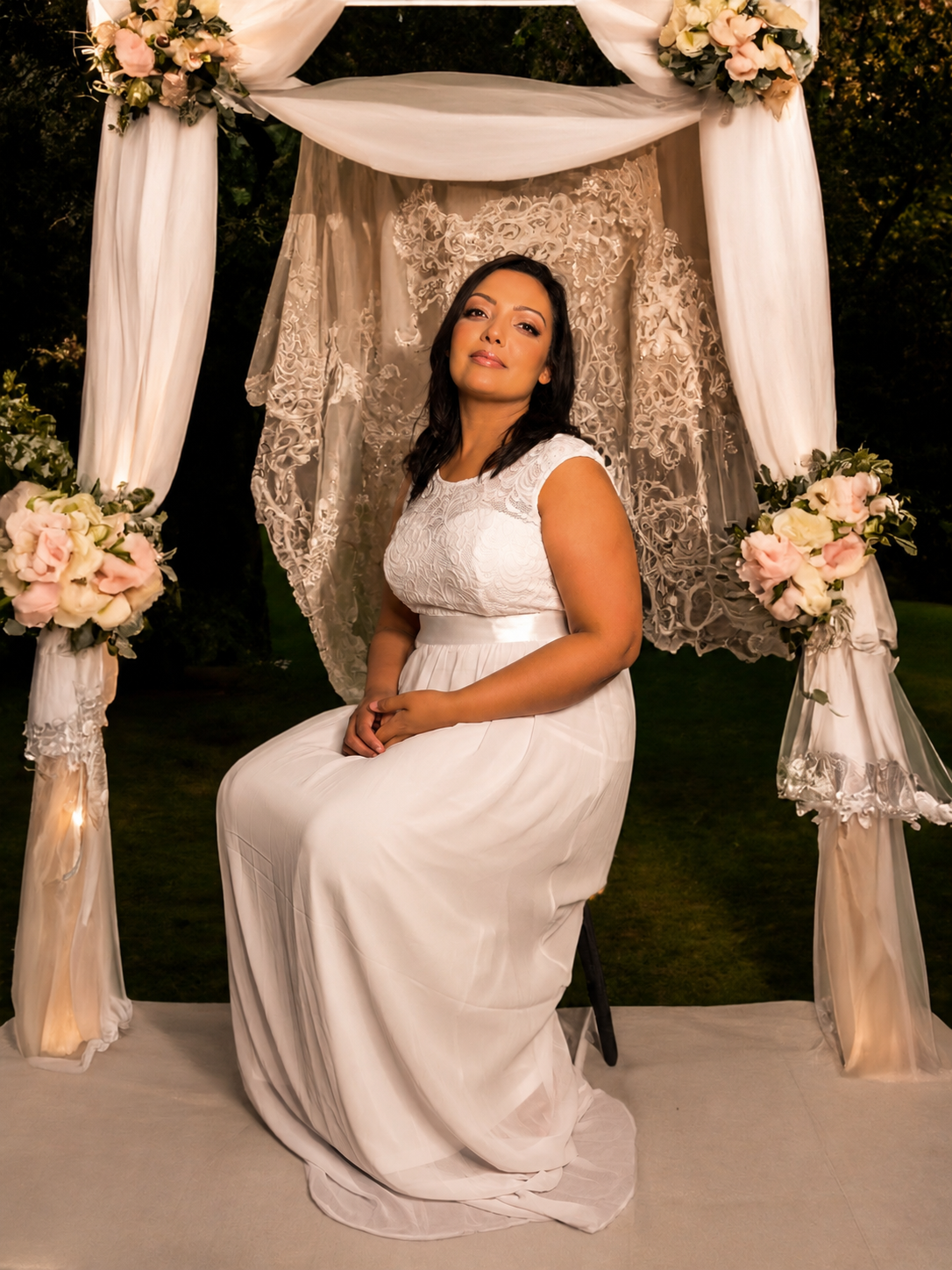 Professional bridal makeup by MZ Makeup Artist — mobile service covering Bedfordshire and beyond