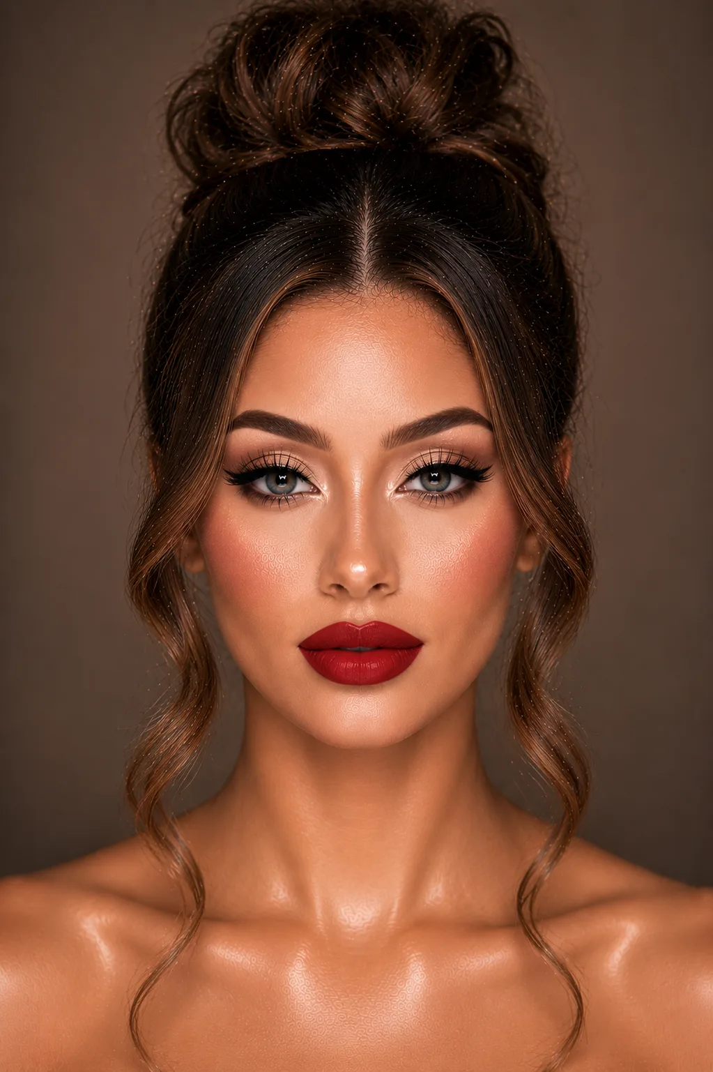 Classic Red Bridal - Fair Skin | MZ Makeup Bedfordshire Classic Red Bridal - bridal makeup by MZ Makeup mobile artist in Bedfordshire
