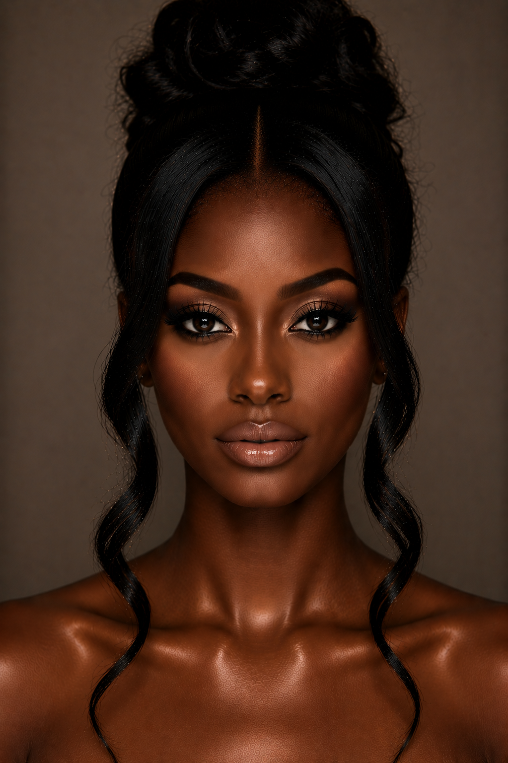 Ebony Editorial — editorial makeup look by MZ Makeup artist in Bedfordshire