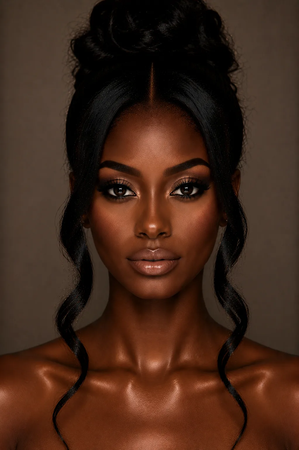 Ebony Editorial — editorial makeup look by MZ Makeup artist in Bedfordshire
