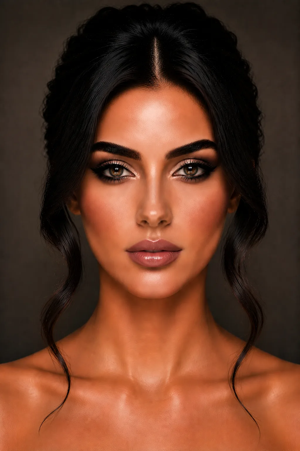 Defined Eyes - Medium / Tan | MZ Makeup Bedfordshire Editorial Defined Eyes - editorial makeup look by MZ Makeup artist in Bedfordshire