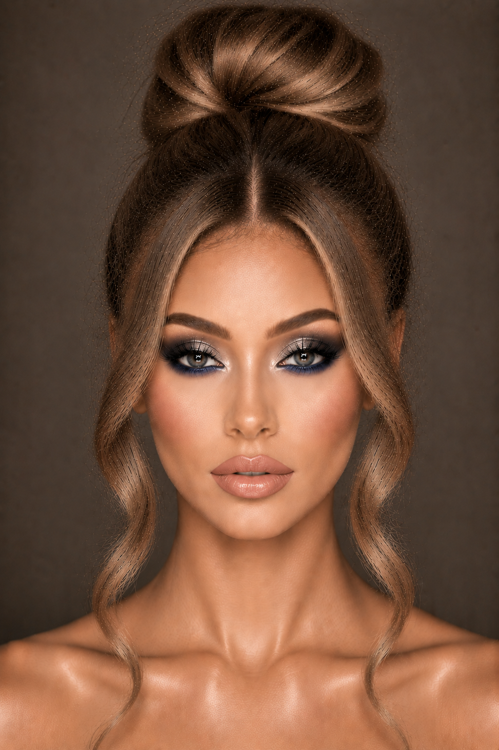 Midnight Blue Prom Makeup — Fair Skin | MZ Makeup Bedfordshire Midnight Blue Prom — prom makeup by MZ Makeup artist in Bedfordshire