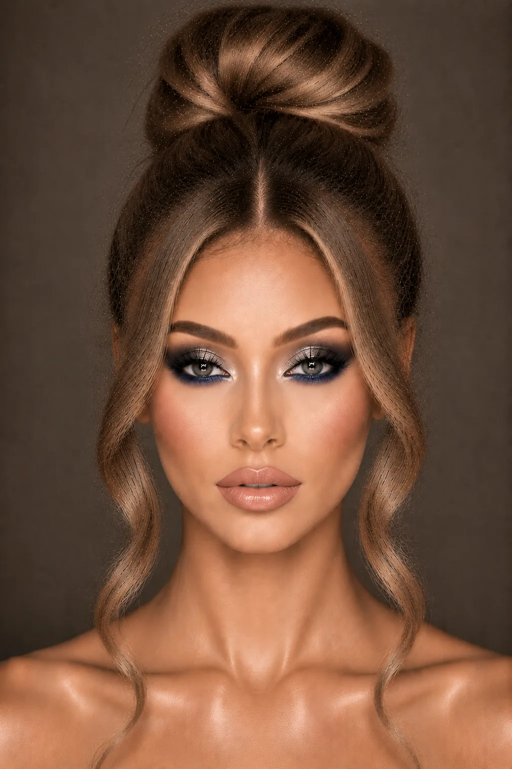 Midnight Blue Prom Makeup - Fair Skin | MZ Makeup Bedfordshire Midnight Blue Prom - prom makeup by MZ Makeup artist in Bedfordshire