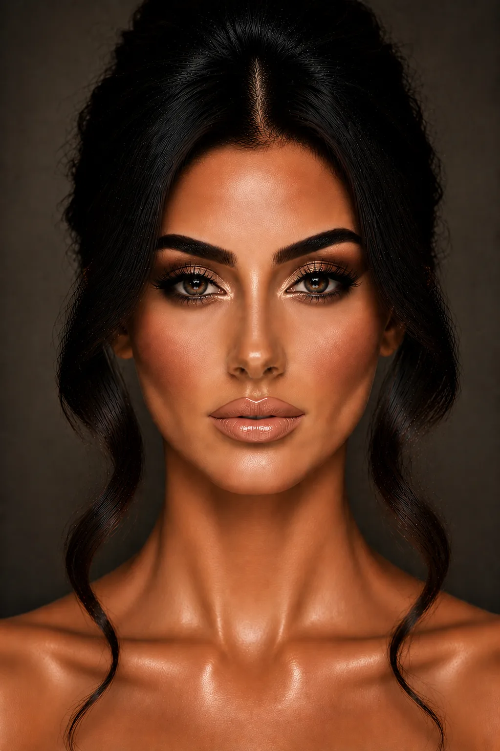 Caramel Luxe - Medium / Tan | MZ Makeup Bedfordshire Party Caramel Luxe - party makeup by MZ Makeup artist in Bedfordshire