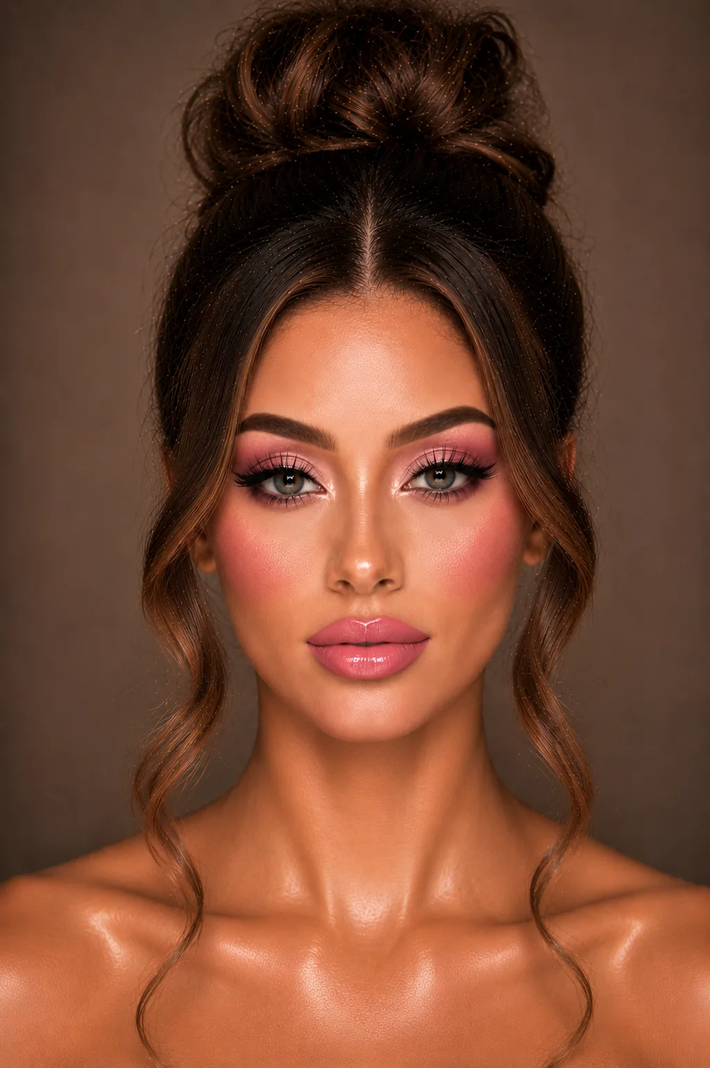 Pink Glam - Fair Skin | MZ Makeup Bedfordshire Pink Glam Prom - prom makeup by MZ Makeup artist in Bedfordshire