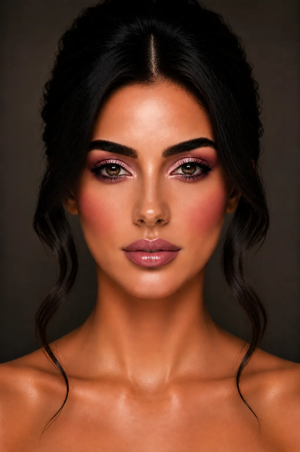 Pink Glam - Medium / Tan | MZ Makeup Bedfordshire Prom Pink Glam - prom makeup by MZ Makeup artist in Bedfordshire