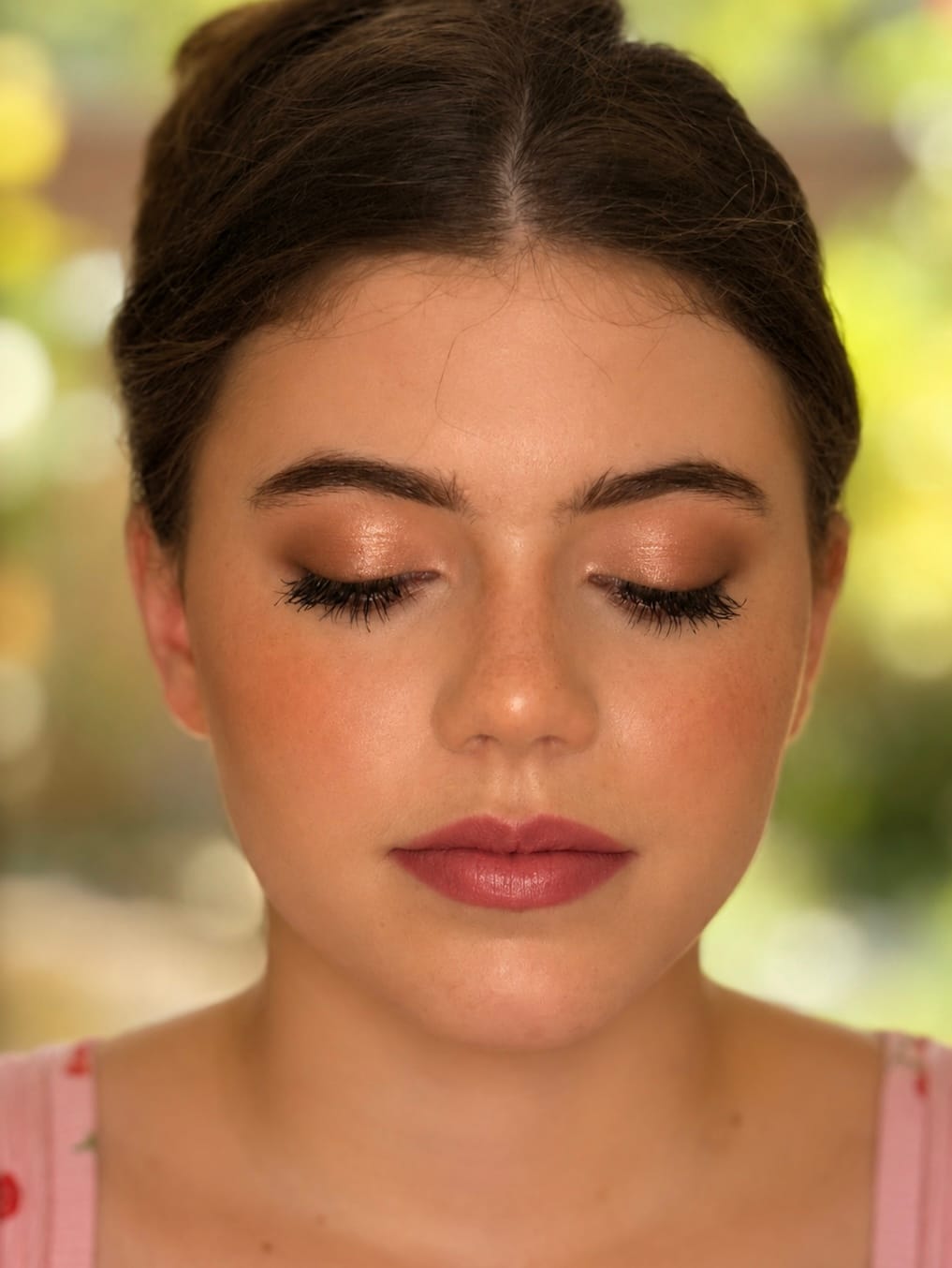 Glamorous prom makeup by mobile makeup artist MZ Makeup Bedfordshire