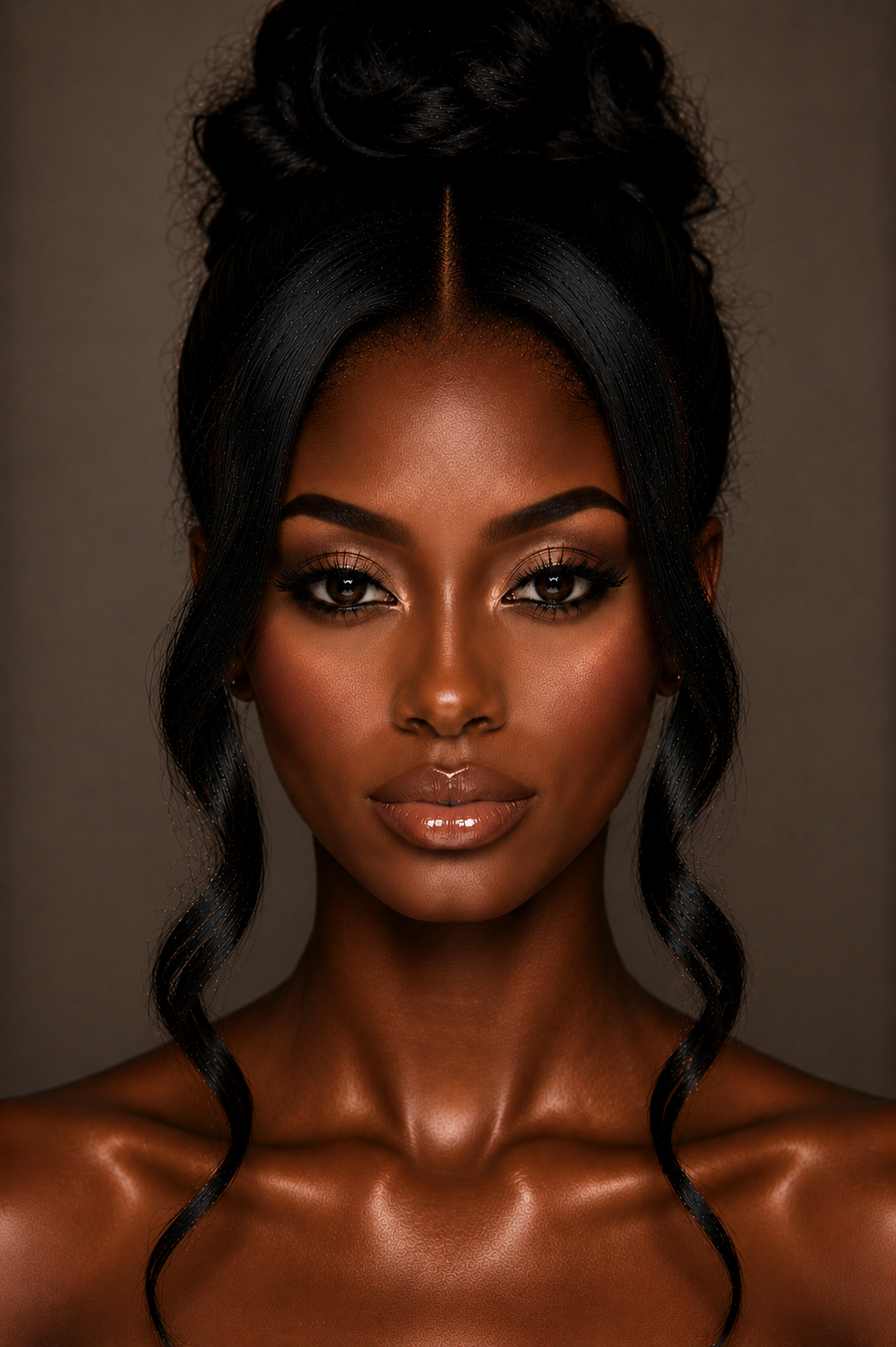 Radiant Prom Makeup — Deep / Dark Skin | MZ Makeup Bedfordshire Radiant Prom — prom makeup by MZ Makeup artist in Bedfordshire