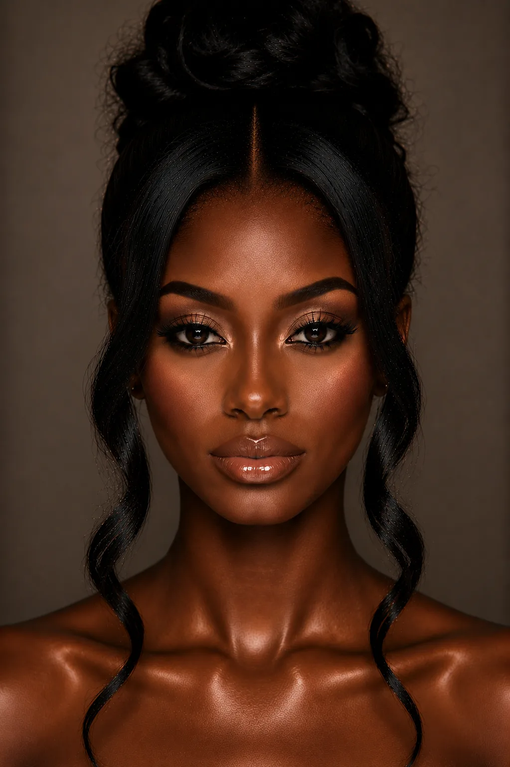 Radiant Prom Makeup - Deep / Dark Skin | MZ Makeup Bedfordshire Radiant Prom - prom makeup by MZ Makeup artist in Bedfordshire