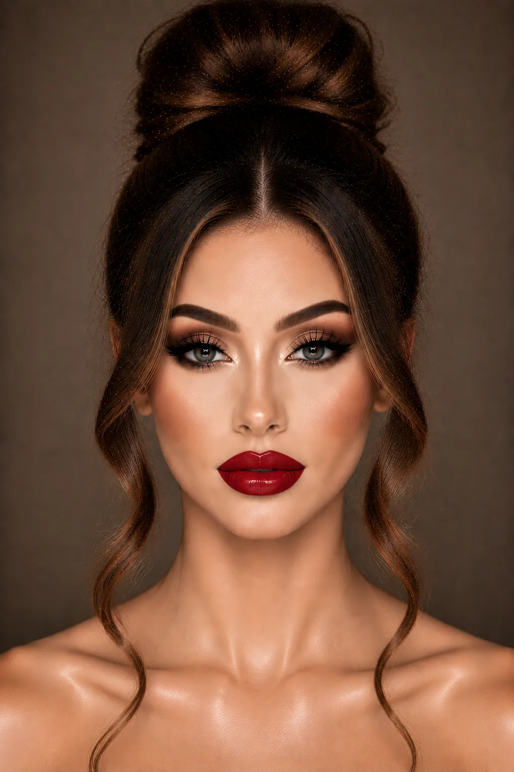 Red Carpet Glam - Fair Skin | MZ Makeup Bedfordshire Red Carpet Glam - glam makeup look by MZ Makeup artist in Bedfordshire