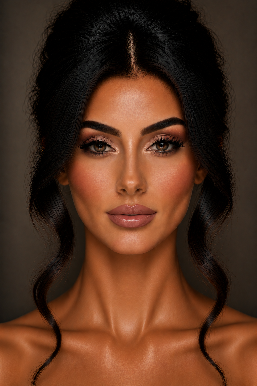 Soft Rose Glam Party Makeup — Medium / Tan Skin | MZ Makeup Bedfordshire Soft Rose Glam — glam makeup look by MZ Makeup artist in Bedfordshire