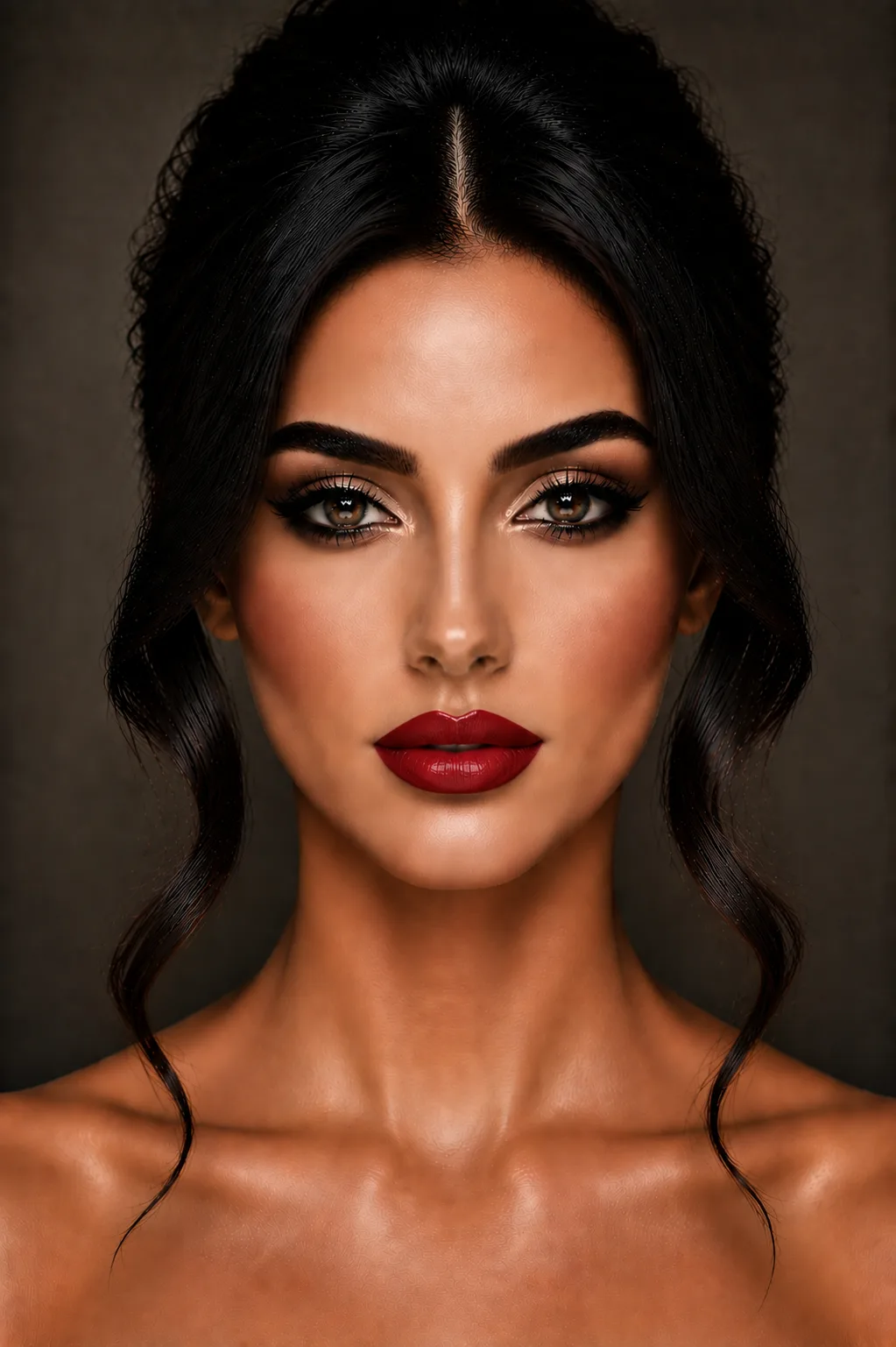 Statement Prom - Medium / Tan | MZ Makeup Bedfordshire Statement Prom - prom makeup by MZ Makeup artist in Bedfordshire