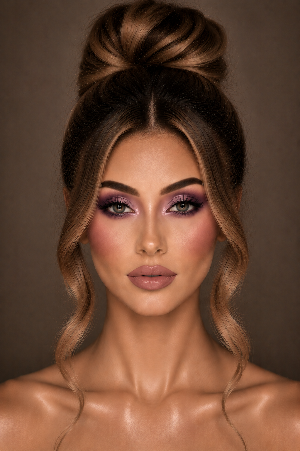 Violet Glam Prom Makeup — Fair Skin | MZ Makeup Bedfordshire Violet Glam Prom — prom makeup by MZ Makeup artist in Bedfordshire