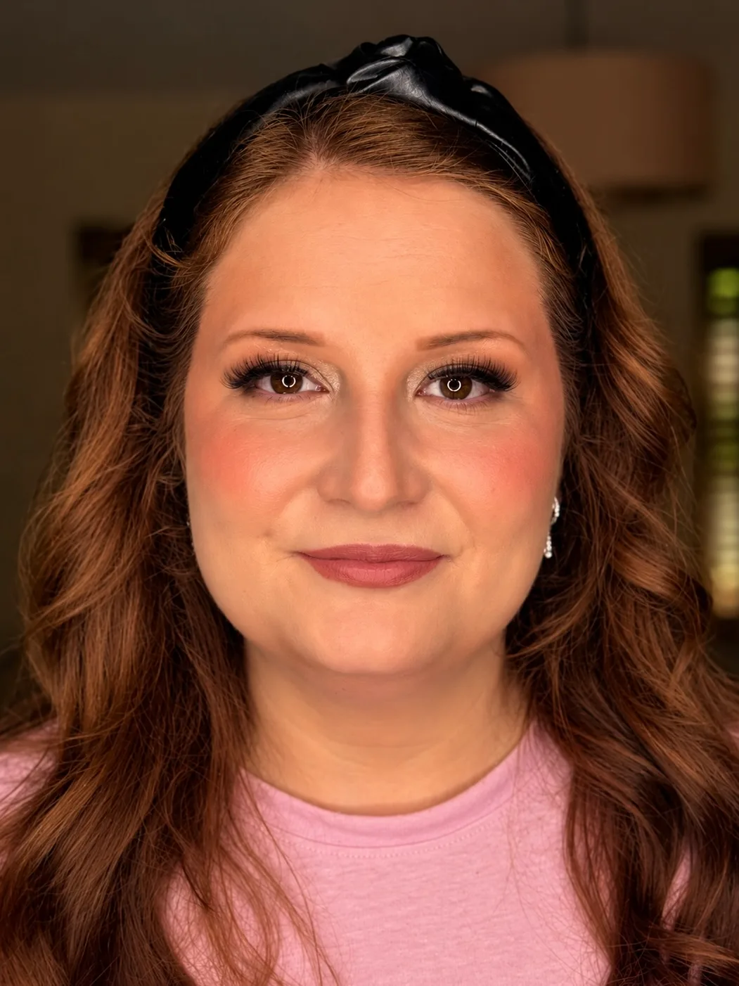 Champagne Gold Party Makeup - MZ Makeup Bedfordshire Party makeup - champagne gold eye and dusty rose lip by MZ Makeup